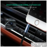 Кабель мультимедійний 3.5mm M to 3.5mm M 0.5m 90 corner AV112 blue Ugreen (60178)
