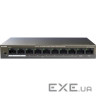 Комутатор мережевий Tenda TEF1110P-8-63W