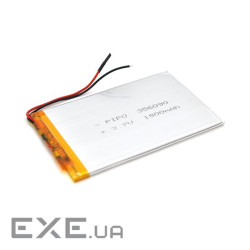 Літій-полімерний акумулятор 3,5 * 60 * 90mm (Li-ion 3.7В 1800мА &middot, год) (356090) ) (356090)