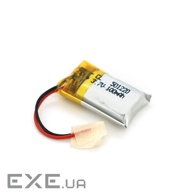 Літій-полімерний акумулятор 5*12*20mm (Li-ion 3.7В 80мА&middot,год) (501220) ) (501220)