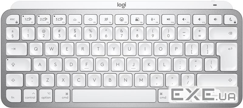 Клавіатура Logitech MX Keys Mini For Mac Wireless Illuminated Pale Grey (920-010526)