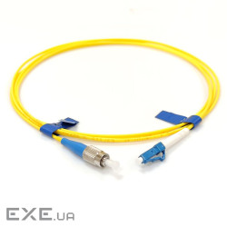 Патчкорд FC/UPC-LC/UPC SM 1м Simplex Slim (UPC-1FCLC(SM)S(ON)S)