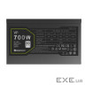 Блок живлення 700W, 80+ Bronze, fan 120mm PCIe 5. 1 & ATX3.1, Native 12V-2x6 OPP/OVP/UV (VP 700S BK)