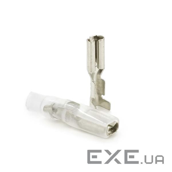 Клема ножова (мама), 2.8 мм, дріт 0.5-1.5, ізольована, латунь, 100шт в упаковці, ціна за упак (TK-F) (TK-F)