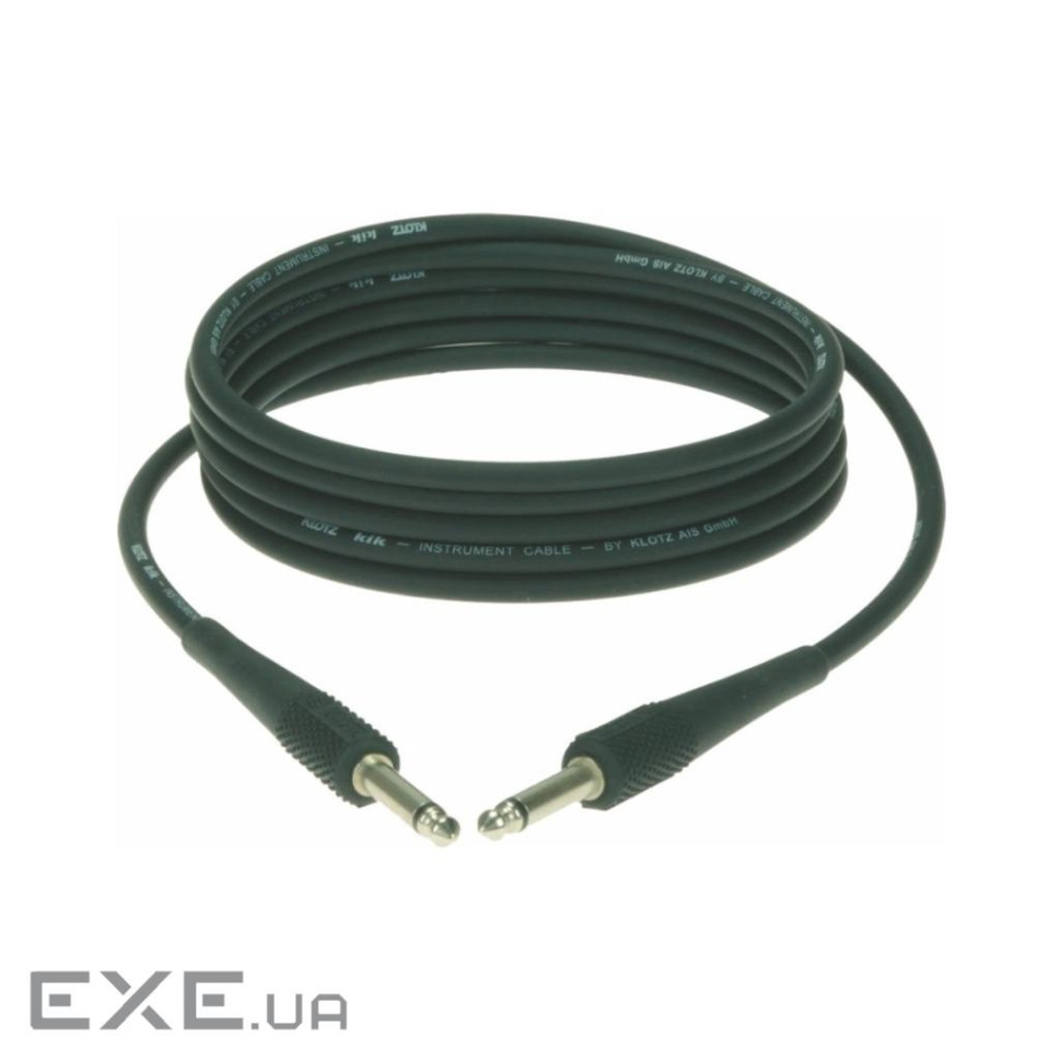 Інструментальний кабель Klotz KIK Instrument Cable Black 3 m (228221)