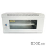 Шафа настінна GEAR 4U 19" 600x600x240 мм, + полка 19", grey (GWMSN-4U-600-600G)