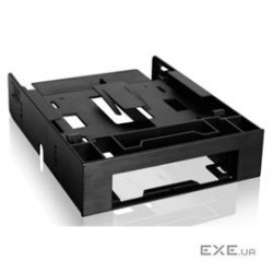 ICY DOCK Storage MB343SP 3.5inch to 5.25inch Front Bay Conversion Kit with 2x2.5inch HDD/SSD Bay Ret