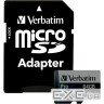 Карта пам'яті VERBATIM microSD Pro 64GB UHS-I U3 V30 A2 Class 10 + SD-adapter (47042)