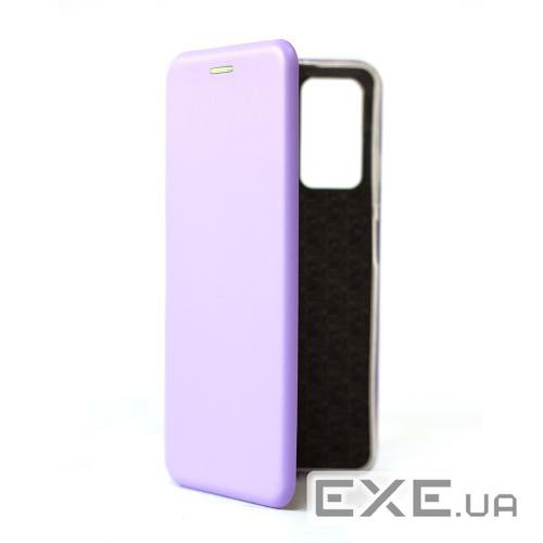 Чохол-книжка для смартфона Xiaomi Redmi Note 12 Pro 4G, Premium Leather Case Lilac