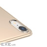Чехол Baseus для iPhone Xr Simplicity Прозрачный Золотой (ARAPIPH61-A0V)