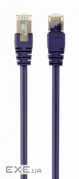Патч-корд Cablexpert, FTP, категорія. 6, литий, 50u "штекер із засувкою, 3 м, фіолетовий (PP6-3M/V)