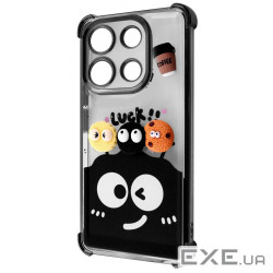 Чехол WAVE Winkie Xiaomi Redmi Note 13 Pro 4G/Poco M6 Pro 4G/Redmi Note 14s bla (64209 black/splash)