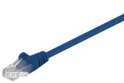 Патч-корд неекранованій RJ45 UTP5e 2.0m,patch AWG28 D=4.5mm Gold Protect,синій (75.06.8355-10)