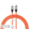 Кабель BASEUS CoolPlay Series Fast Charging Cable Type-C to iP 20W 1м Orange (CAKW000007)