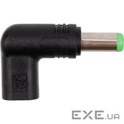Адаптер PowerPlant USB Type-C на DC 6.3x3.0 мм (CC360697)