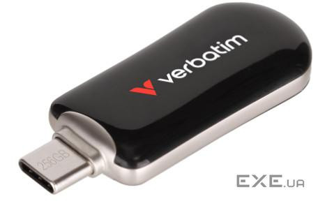 Флеш-накопичувач Verbatim Plectra USB-C чорний 512 ГБ (USB 3.2 Gen 1) (30227)