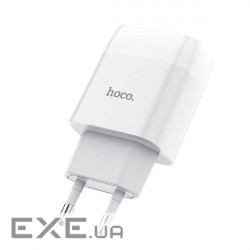 Зарядний пристрій HOCO C72A Glorious USB 10.5W White (6931474712899)