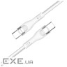 Дата кабель USB-C to USB-C 1.0m (PD Fast Charging 240W) 5А white ColorWay (CW-CBPDCC065-WT)