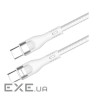 Дата кабель USB-C to USB-C 1.0m (PD Fast Charging 240W) 5А white ColorWay (CW-CBPDCC065-WT)