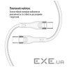 Дата кабель USB-C to USB-C 1.0m (PD Fast Charging 240W) 5А white ColorWay (CW-CBPDCC065-WT)