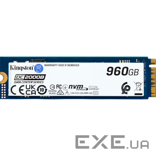 Накопичувач SSD Kingston M.2 960GB PCIe 4.0 DC2000B (SEDC2000BM8/960G)