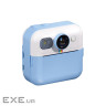 Камера миттєвого друку ColorWay Kids, Blue, 0.3Mp, 2.4" LCD екран, microSD, акумулятор 1 (CW-PHP01B)
