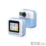 Камера миттєвого друку ColorWay Kids, Blue, 0.3Mp, 2.4" LCD екран, microSD, акумулятор 1 (CW-PHP01B)