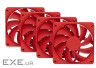 Набір вентиляторів HYTE FA12 PWM FAN (4-PACK) WILD CHERRY (FAN-HYTE-FA12-RR-4)