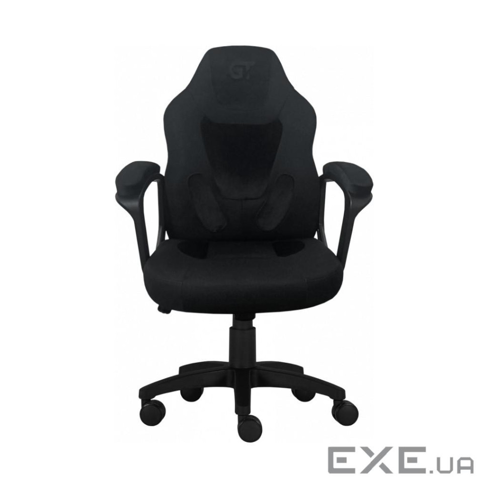 Крісло ігрове GT Racer X-1414 Black/Black Suede (X-1414 Fabric Black/Black Suede)