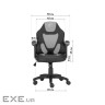 Крісло ігрове GT Racer X-1414 Black/Black Suede (X-1414 Fabric Black/Black Suede)