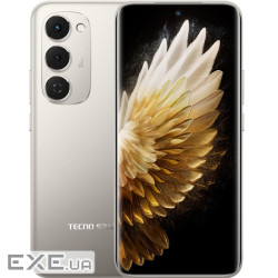 Смартфон TECNO Spark 40 PRO+ (KM7) 6.78" 8/256ГБ, 2SIM, 5200мА•год, Moon Titani (4894947096358)