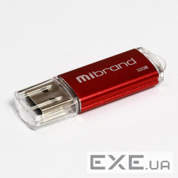 Флешка MIBRAND Cougar 32GB Red (MI2.0/CU32P1R)
