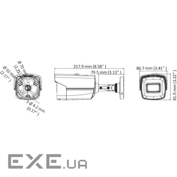 Videcam HIKVISION DS-2CE16U1T-IT3F (2.8) (DS-2CE16U1T-IT3F(2.8mm)) — order,  buy, price, reviews, delivery in Kiev and Ukraine | exe.ua