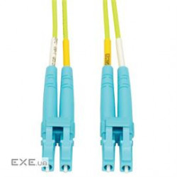 100Gb Duplex Multimode 50/125 OM5 LSZH Fiber Patch Cable (LC/LC) - Lime Green, 5M (16 (N820-05M-OM5)
