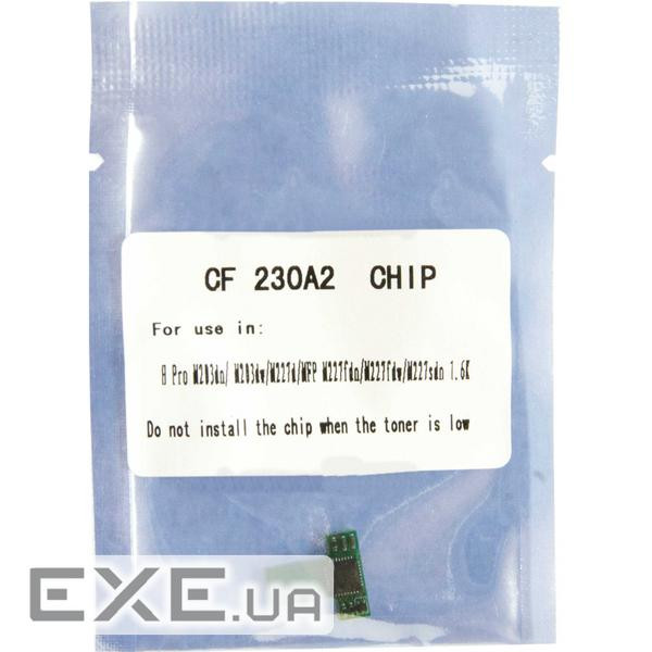 Чип для картриджа HP LJ Pro M203/M227 1.6К Black WWM (JYD-HCF230A2)