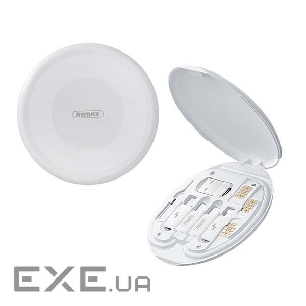 Кабель Remax Wanbo Series з кейсом та перехідниками 6в 1 60W White (RC-190)