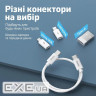 Кабель Remax Wanbo Series з кейсом та перехідниками 6в 1 60W White (RC-190)