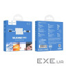 Кабель HOCO X21 USB to iP 2A, 1m, silicone, TPE connectors, Black+White (6957531071365)