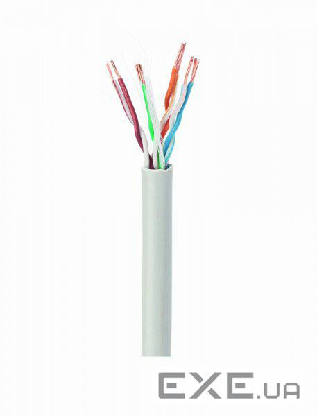 CAT5e, багатожильний, алюміній під міддю (CCA з AWG24), неекранований (UPC-5004E-L)