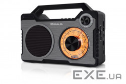 Радіоприймач REAL-EL X-703 Black (EL121800002)
