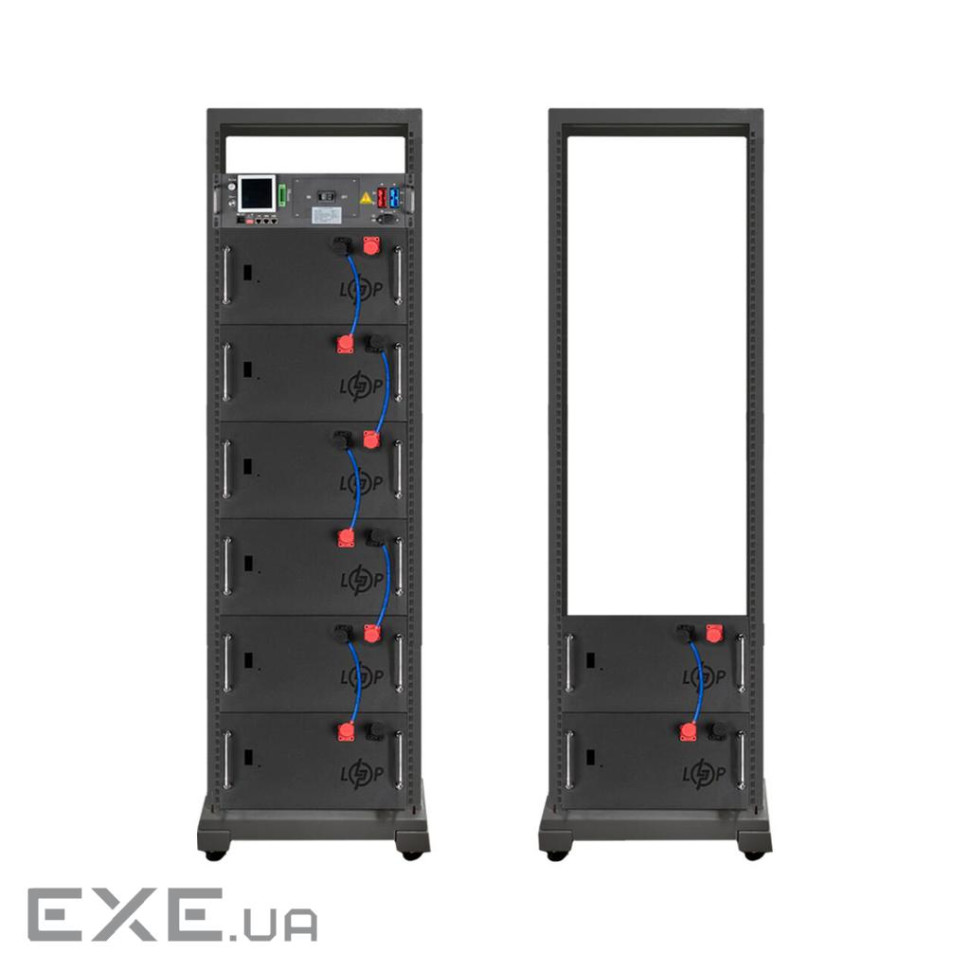 Аккумулятор LP LiFePO4 Battery HVM 409,6V 230Ah (94208 Wh) BMS 125А AB Lrack black (41929)