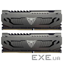 Модуль пам'яті PATRIOT Viper Steel DDR4 3200MHz 32GB Kit 2x16GB (PVS432G320C6K)