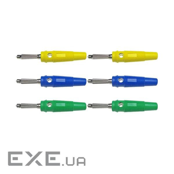 Накінечник кабельний, гвинтова фіксація, ізолятор: ПВХ, діаметр 4мм, 600V / 20A, жовтий, 100 (03115) , 100 (03115)