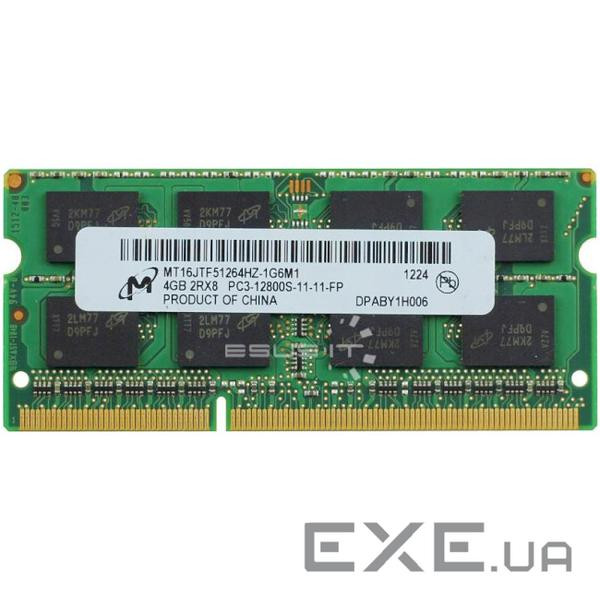 Модуль пам'яті MICRON SO-DIMM DDR3 1600MHz 4GB (MT16JTF51264HZ-1G6M1)