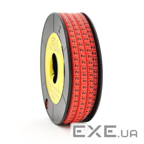 Маркер кабельний "9", 1,5мм&sup2, (1000 шт в упаковці), ціна за упаков (21558) (21558)