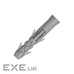 Дюбель потрійного розпору (поліпропілен) 6х30 (уп 100 шт) (D6x30) ) (D6x30)