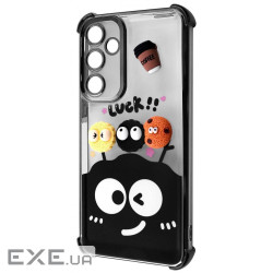 Чехол WAVE Winkie Samsung Galaxy A16 black/splash (64201 black/splash)