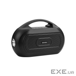 Акустична система NEWVEW NV-V50 Solar Panel/BT/USB/TF/FM/AUX Black (NWVW-NV-V50-BK)