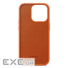 Чохол-накладка Armorstandart Fake Leather для Apple iPhone 14 Pro Golden Brown (ARM64461)