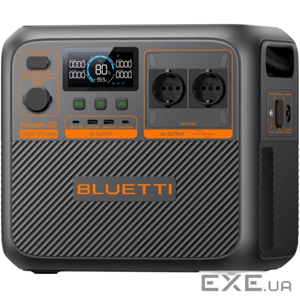 Зарядна станція BLUETTI PREMIUM 200 V2 2700W